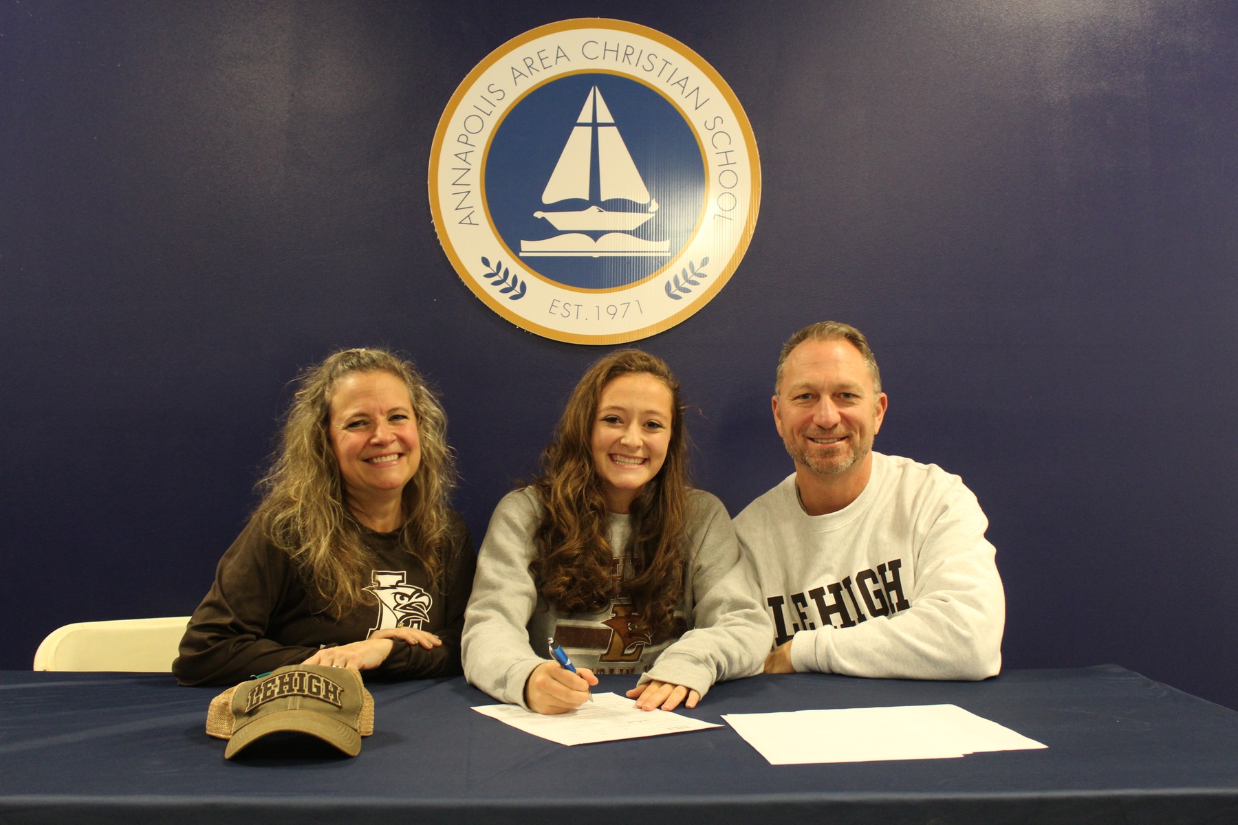White Signs With Lehigh University