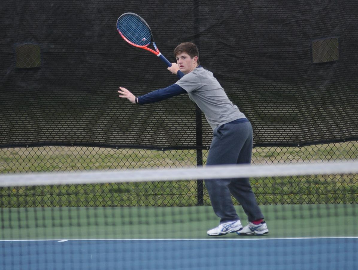 Tennis Clinches 1st Place With Win Over Key