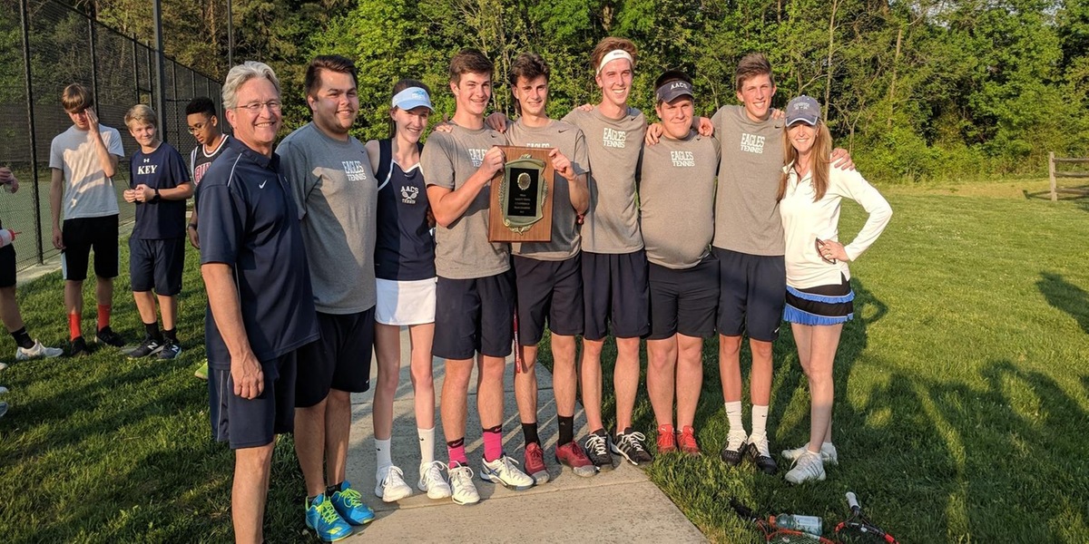 Varsity Tennis Earns C Conference Title