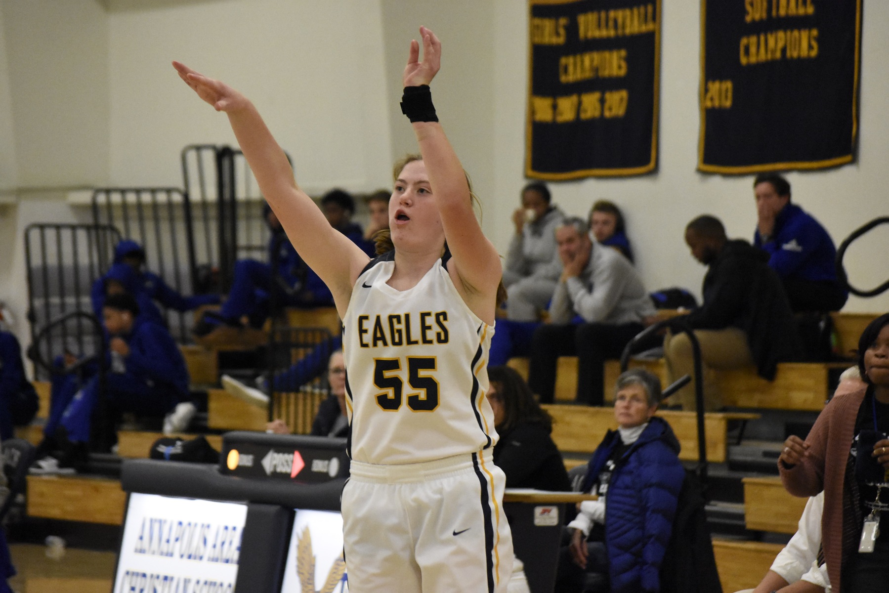 AACS Wins 51-41 Over St. Timothy's