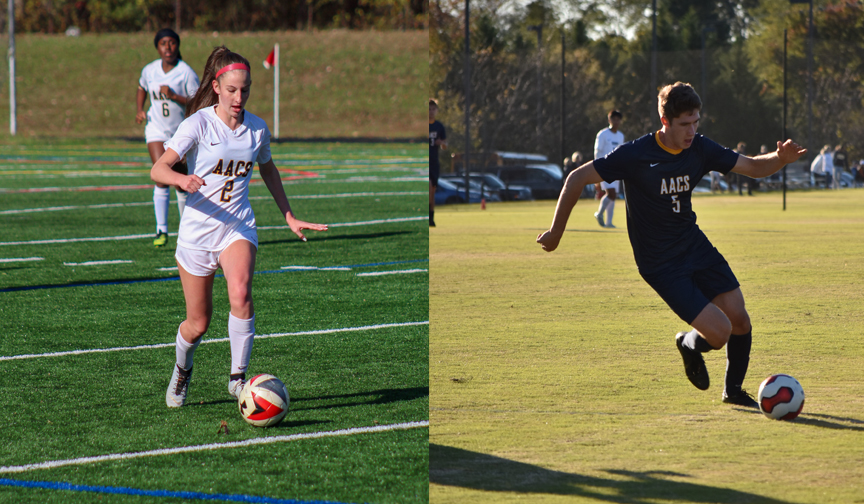 Lemke and Eberle Named October Athletes Of The Month