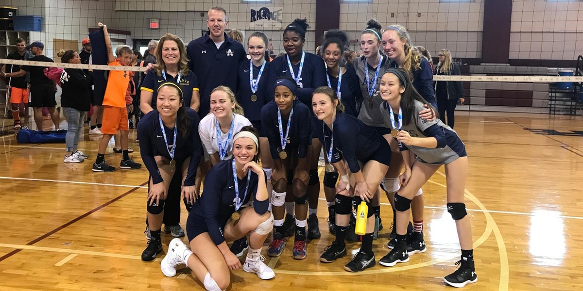 AACS Volleyball Wins New Life Tournament