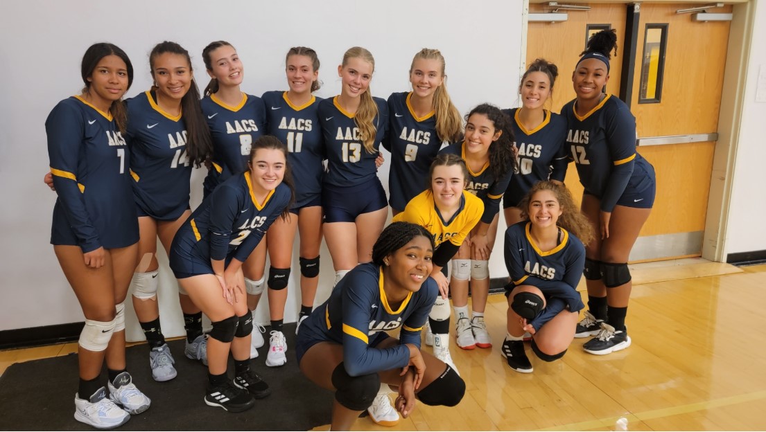 AACS Volleyball Sets Sights on Acing the IAAM A Conference